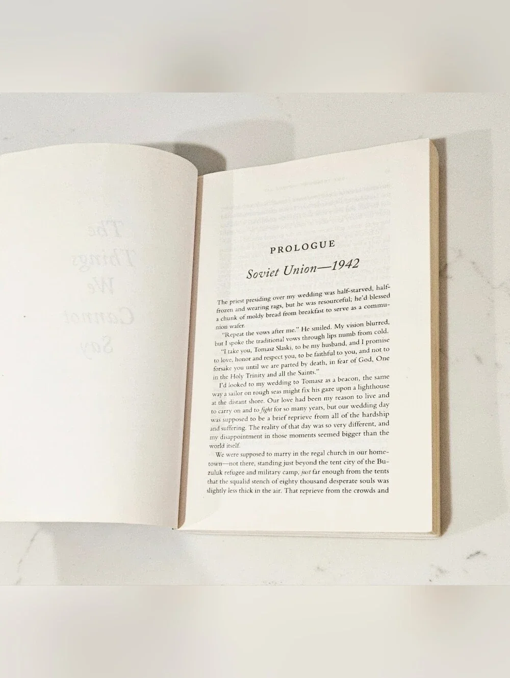 The Things We Cannot Say by Kelly Rimmer Paperback Book